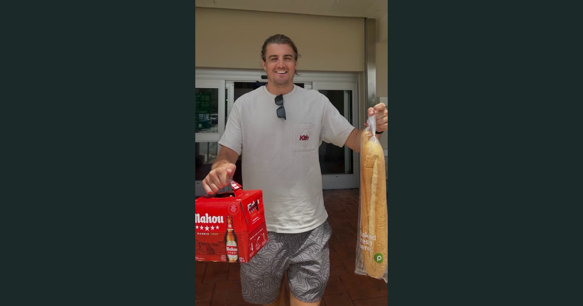 Mahou for Spain and Choripan for Argentina