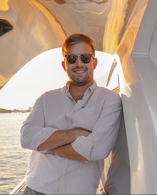 Matteo Vimo, Managing Broker at New Gen Yachts in Miami.