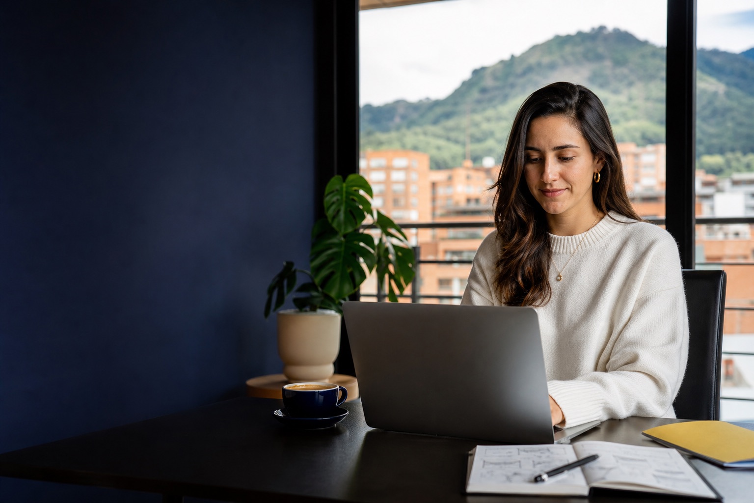Freelancer in Bogotá working with US clients